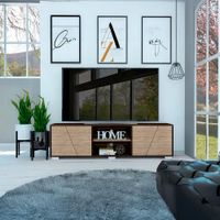 Mesa de TV 80"" Fraktal Z-180 - Habano