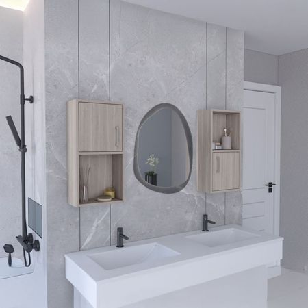 Mueble Auxiliar Bath X2 - Bardolino