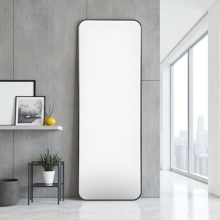 Espejo Rectangular 101 Cm Negro