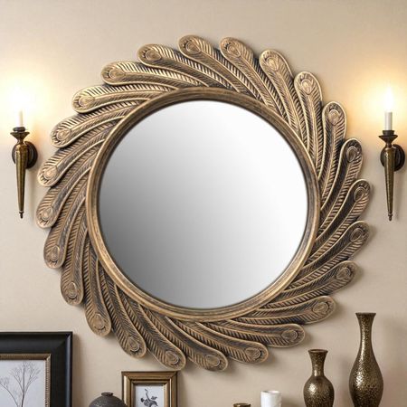 Espejo Forma 51 Cm Cobre