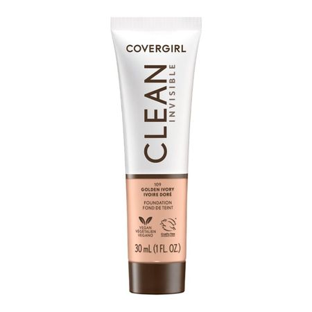 Base De Maquillaje Covergirl Clean Invisible Golden Ivory 109