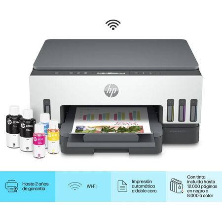 Multifuncional HP Smart Tank 720 Tinta Continua