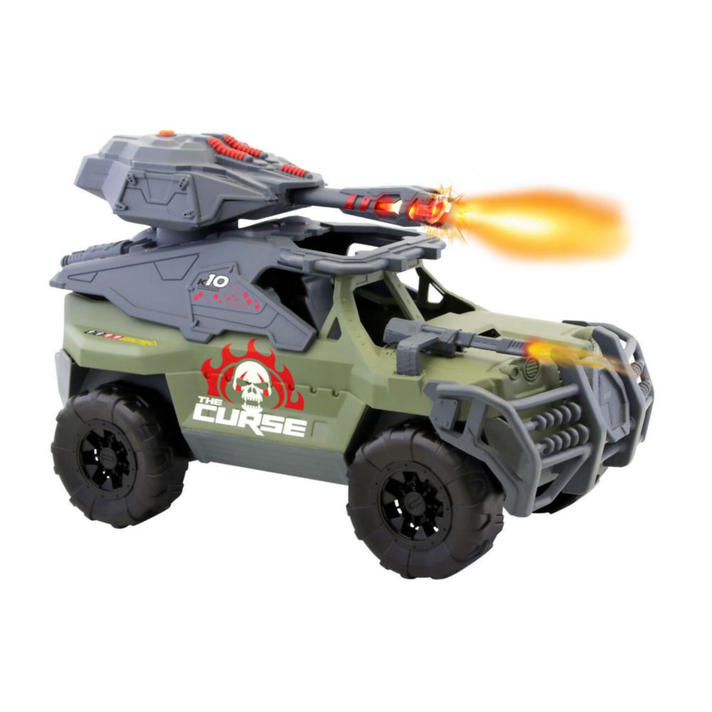 Carro De Juguete Lanard Tanque De Guerra Komotto
