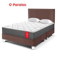 Juego de Dormitorio Paraíso Su Majestad King Chocolate + 2 almohadas + protector