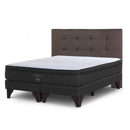 Dormitorio Europea Rosen Tempo King + Cabecera Issey Vison