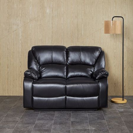 Sillón Reclinable Davis 2 Cuerpos Negro