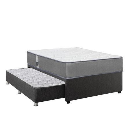 Cama Diván Forli Polaris 2 Plazas + 2 Almohadas + 1 Protector