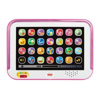 Juguete Para Bebes Fisher Price Tablet De Aprendizaje Rosa