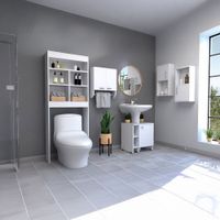 Botiquin Bath 28 + Optimizadores Lavamanos 47-A + Baño 20 + Auxiliar X2 - Blanco