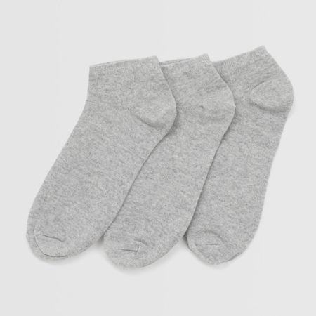 Medias Hypnotic Pack X 3 Eco Solido Gris 34-38