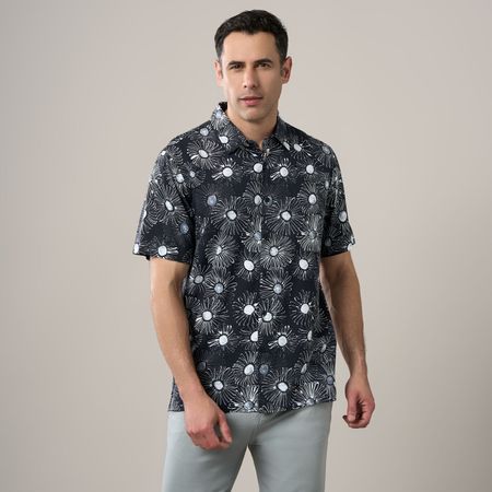 Camisa Hombre Madison Viscosa R1 Negro Talla M