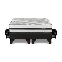 Cama Europea con Cajones Driven Queen