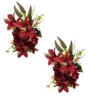 Pack de 2 Bouquets Margarita Y Lirio BG307034-RJ FLORIPASTORE