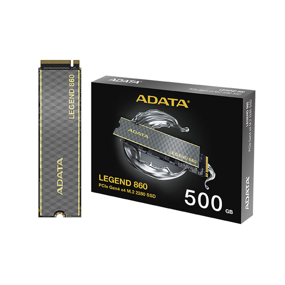 Adata Legend 860 SSD 500GB M.2 NVMe 4.0 - Alta velocidad para portátil y consola de juegos