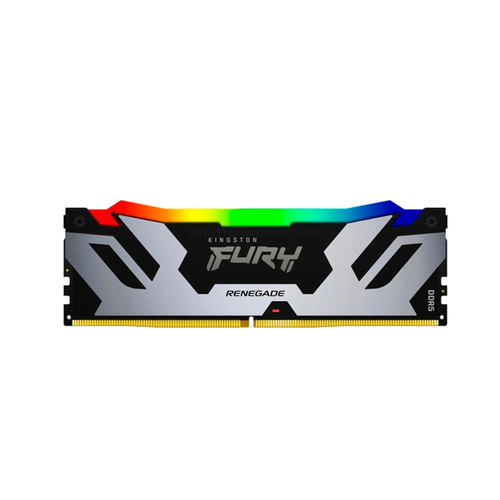 Memoria RAM Kingston Fury Renegade 16GB DDR5 6400 MHz RGB para Gaming - Alto Rendimiento y Estilo