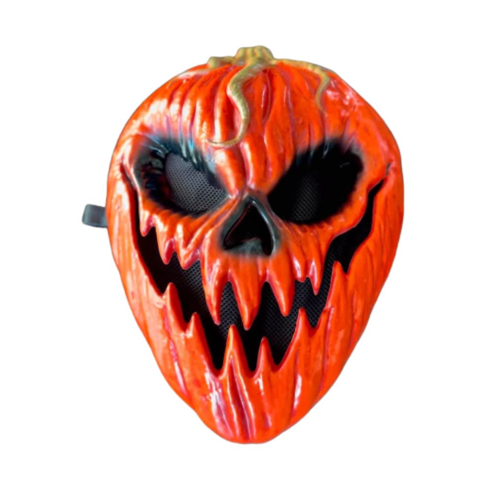 Máscara Calabaza Tenebrosa con Elastico Halloween