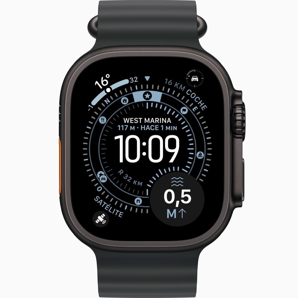 Apple Watch Ultra 3 49mm Black Titanio Black Ocean Band