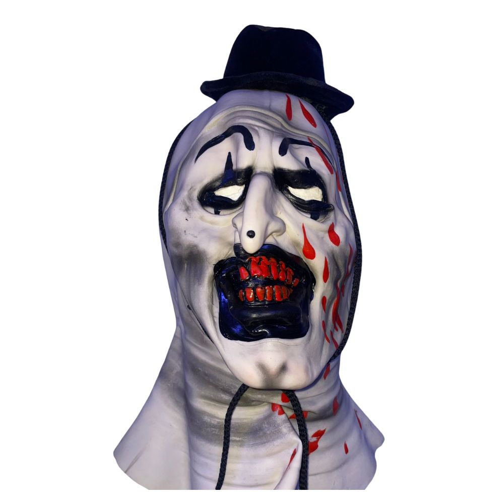 Máscara de Látex Payaso de Terror con Sombrero Halloween