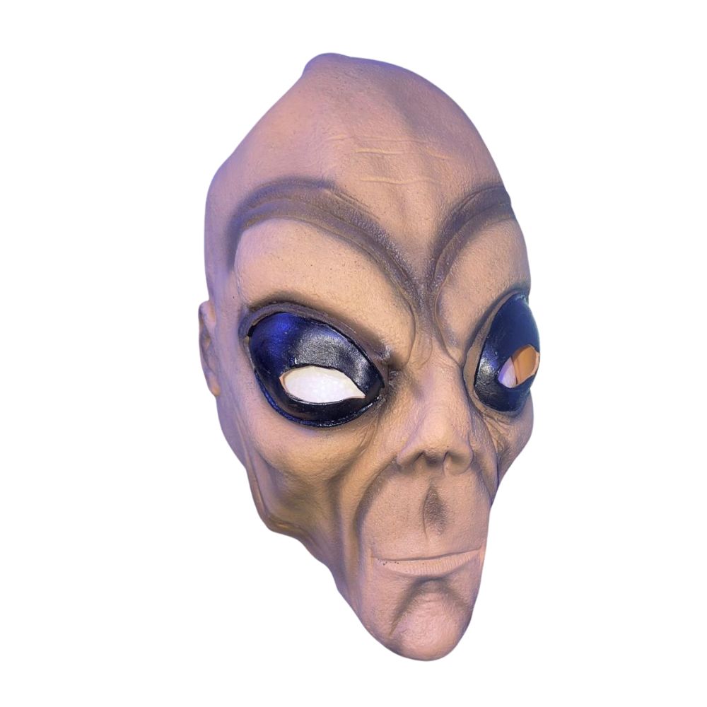 Máscara de Látex Alien Halloween Cosplay