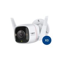 Kit de 3 Cámaras de seguridad Tapo C325WB 2K QHD 4MP IP Exterior Ip66