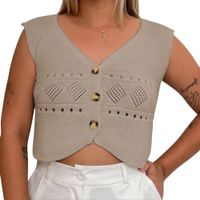 Sueter Mujer Hilo Tacto 352G-15 Color Crudo