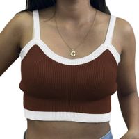 Top Teresa Hilo Tacto 260G Taw-11 Color Marron