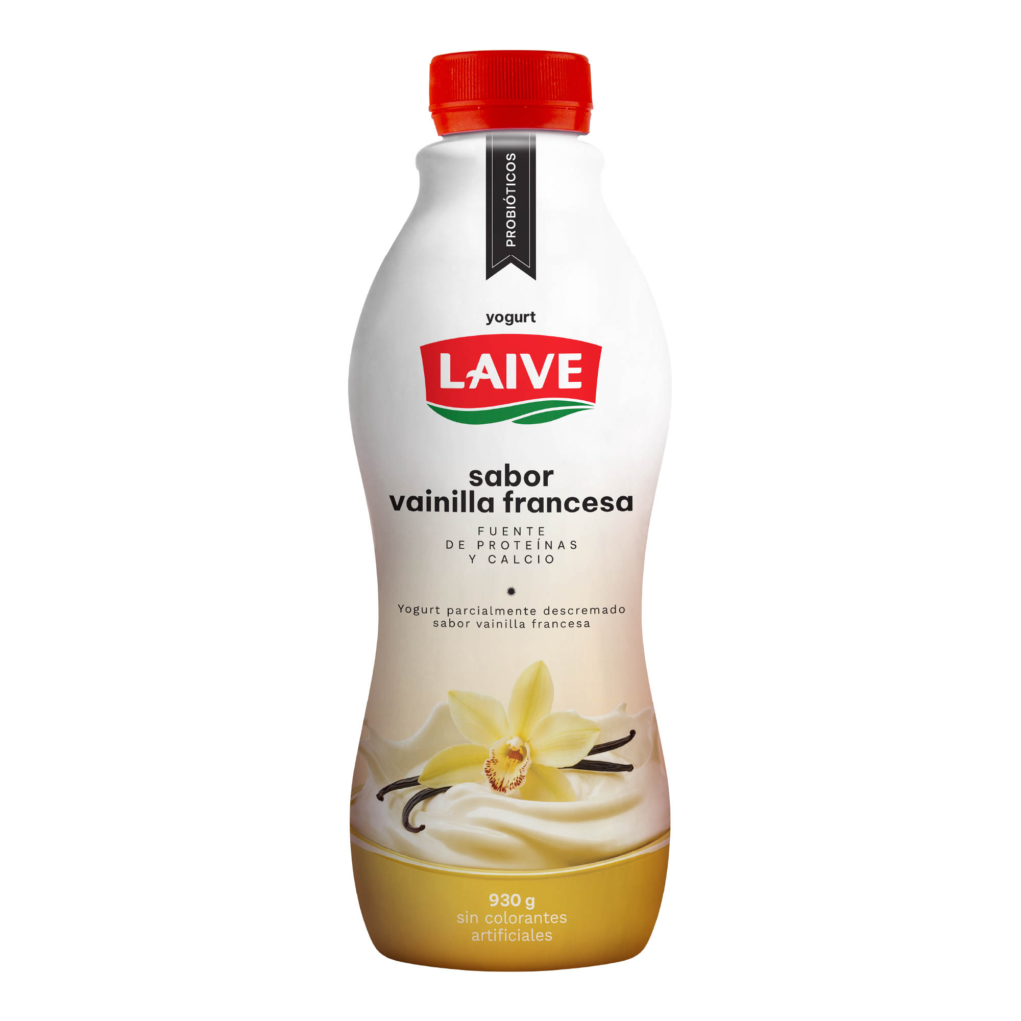 Yogurt Bebible LAIVE Bio Sabor a Vainilla Botella 930g
