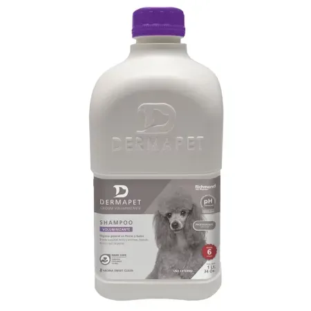 Shampoo para Mascotas Dermapet Groom Voluminizante 1L
