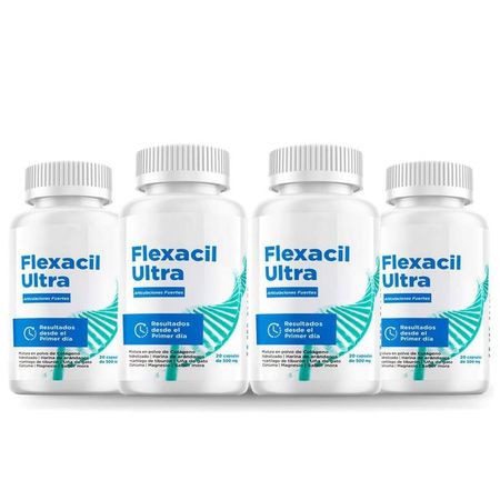 FLEXACIL ULTRA - 4xpack - CAPSULAS para molestias articulares y óseas