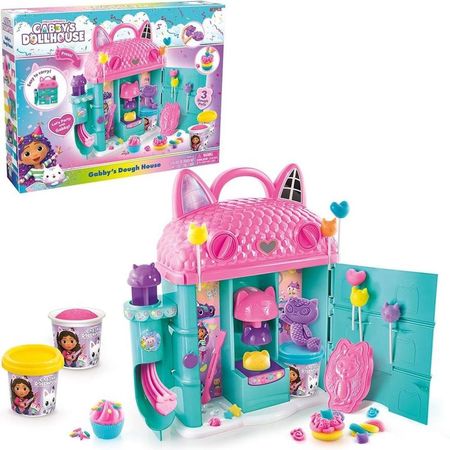 Casa de Gabby con Masas para Moldear Rosa y celeste