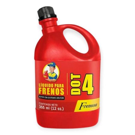 Liquido de Freno DOT 4 Frenosa 355ml 12 ONZ Rojo