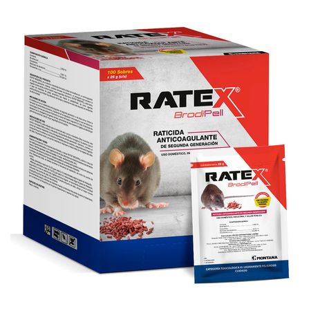 Sobre Ratex Brodipell Raticida 25gr