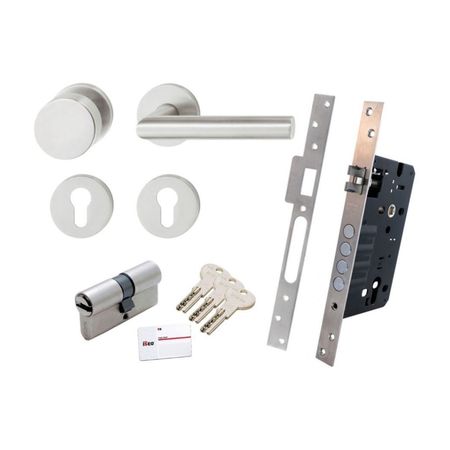 Kit Cerradura + 3 llaves Miraflores Dx Fibi For Iseo