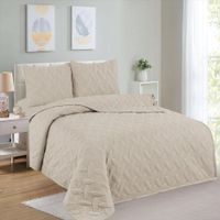 Set cobertor 2pz + Sábanas + Fundas 100% Algodón de 5 piezas - GY2