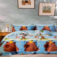 Set edredón niño 2pz + sábanas + fundas 100% algodón de 5 piezas - GR7