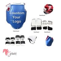 Juego Completo De Engranajes Para Taekwondo Numero 1 Standard MULTICOLOR