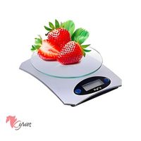Balanza Gramera De 5 KG Standard NEGRO