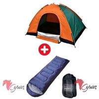 Carpa Automática 6 Personas + Bolsa 400 MG Standard Multicolor