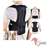 Corrector De Postura Con Dorso Lumbar Talla L L NEGRO