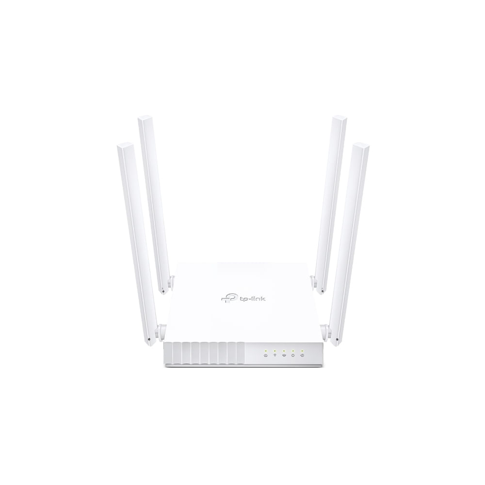 Router TP-LINK Archer C24 AC750 Dual Band 4 Antenas, Conectividad Rápida y Estable para Hogar