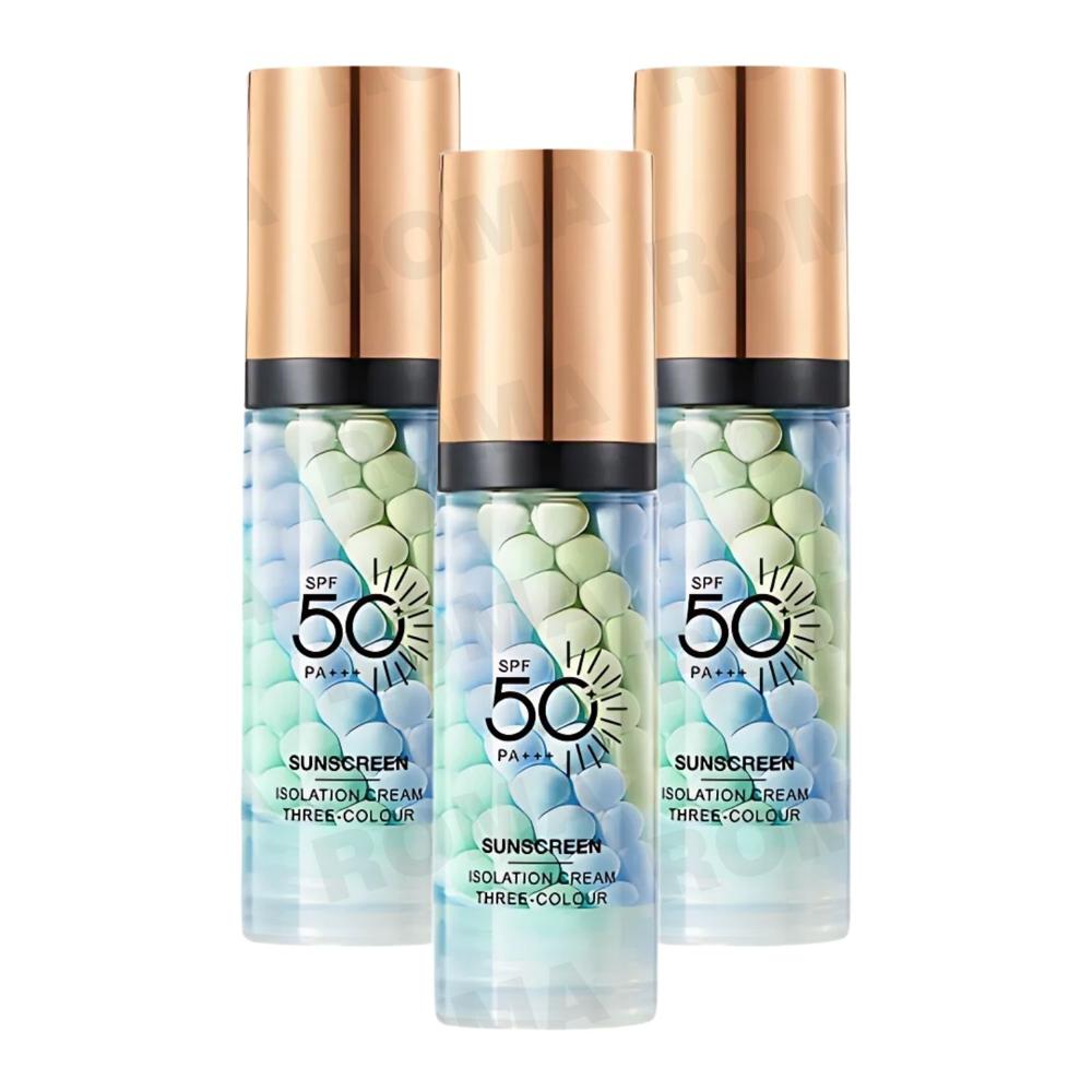 PACK 3 BLOQUEADOR SOLAR MULTICOLOR 40G BIOAQUA