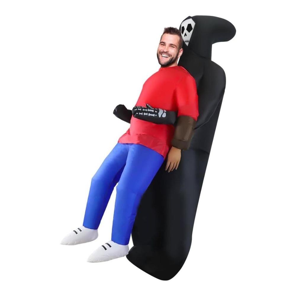 Disfraz inflable para adulto - Calavera parca