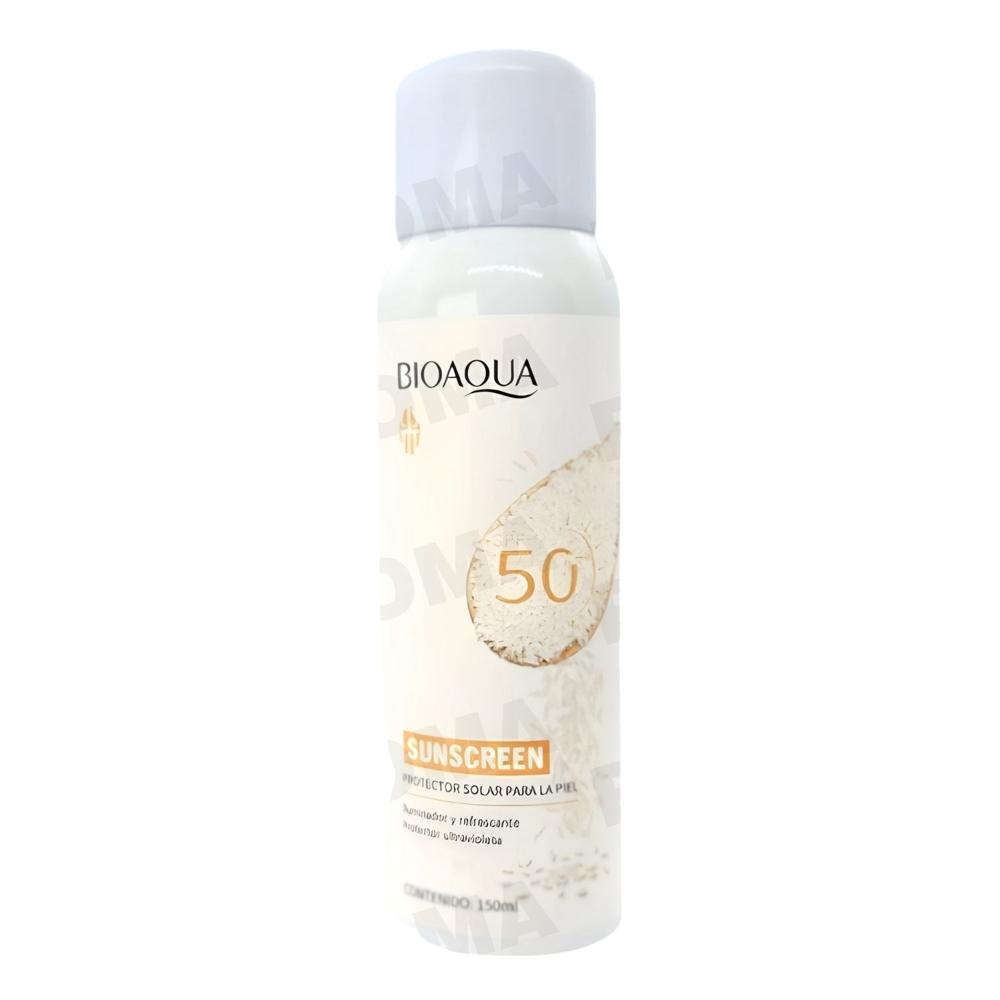 BLOQUEADOR SOLAR DE ARROZ SPRAY 150ML BIOAQUA