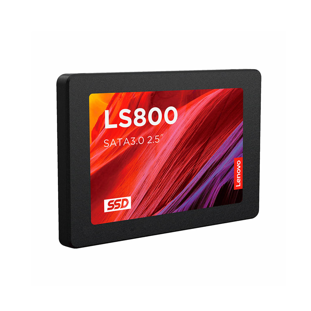Lenovo LS800 SSD 480GB SATA III 6Gb/s - Almacenamiento Rápido y Eficiente en Formato de 2.5”