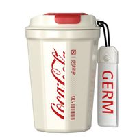 Termo Germ Rombo Coca Cola Crema 390ml Acero Inoxidable