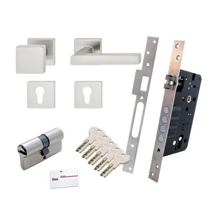 Kit Cerradura + 5 llaves Surco Izquierda Fibi For Iseo