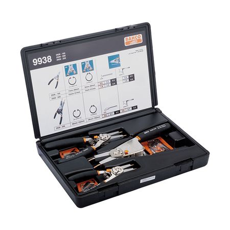 Juego pinzas P/ANIL I/E 3P Bahco