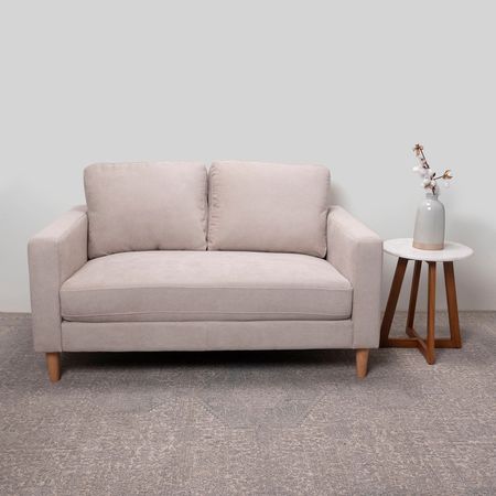 Sofá Pili 2 Cuerpos Beige