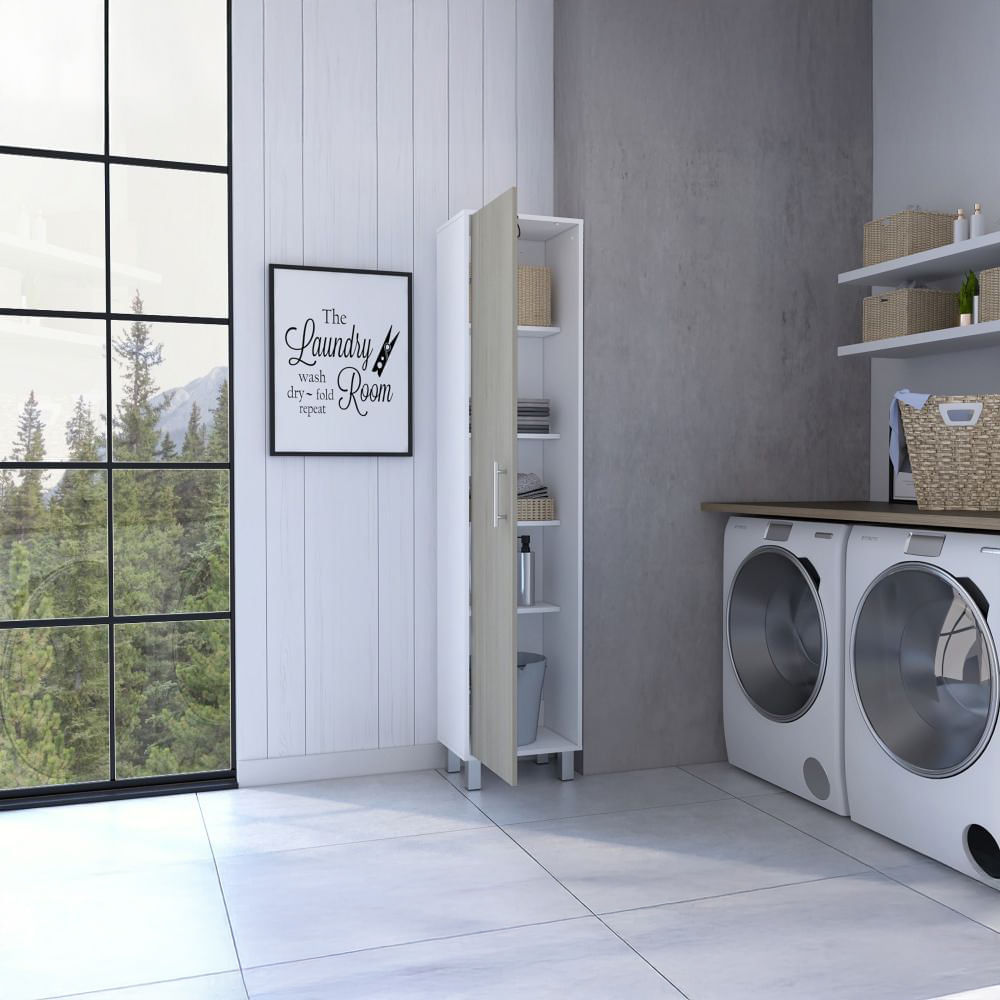 Mueble Aseo Laska - Blanco /Nacar