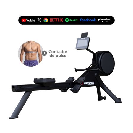 Maquina De Remo Prestige R1000 Plus Negro/Gris